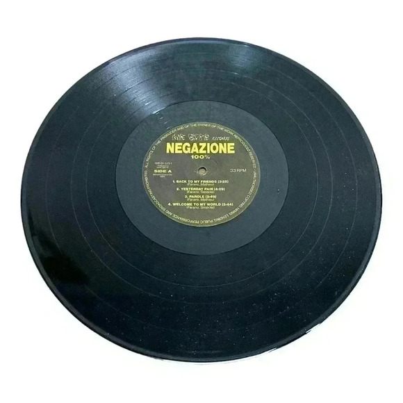 Negazione 100 (Vinyl) USA Made 1990 - Picture 6 of 6